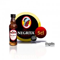 Botella miniatura ron Negrita 5 años