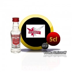 Smirnoff vodka mini para regalos de comunión