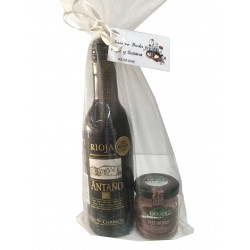 Tarrito de paté Deliex con vino Antaño