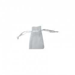 Bolsa de organza color blanco (11x20)