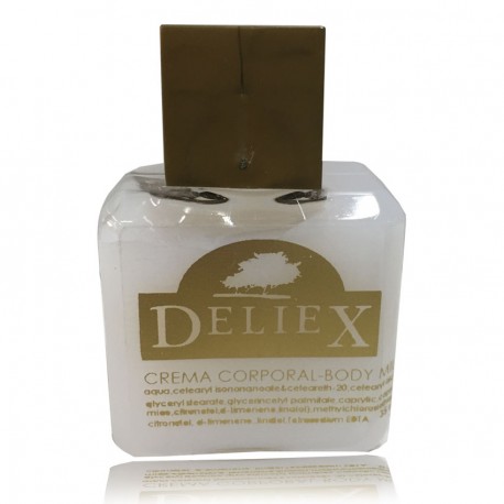 Crema corporal body milk para hoteles