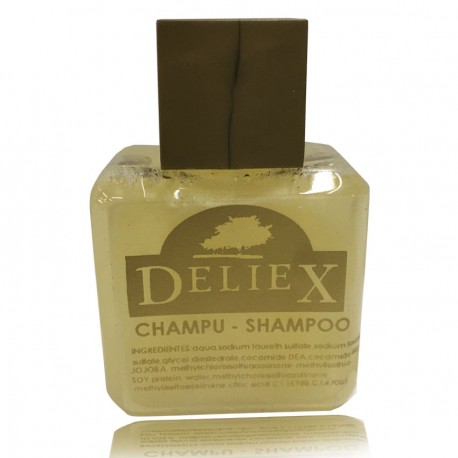 Champú con soja y jojoba para hoteles Deliex