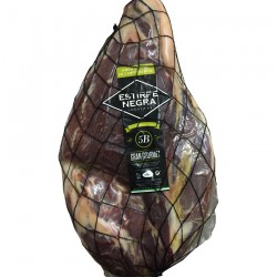Jamón Ibérico de bellota deshuesado y pulido envasado al vacío