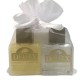 Set de colonia y champú marca Deliex para hoteles