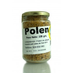Tarro de Polen natural de flores 225 gr