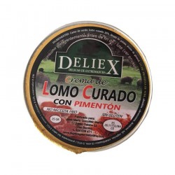 Crema de lomo curado al pimentón 25gr Deliex monodosis