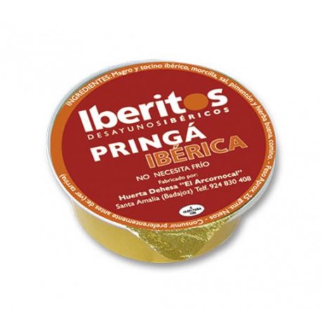 Pringá ibérica monodosis de 25 gr