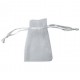 Bolsa de organza blanca 11 x 14 cm