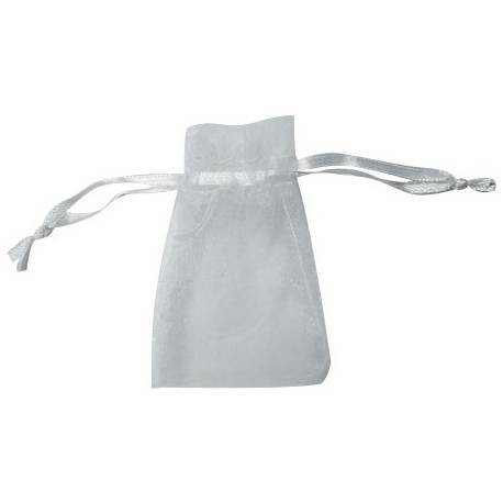 Bolsa de organza blanca 13 x 18