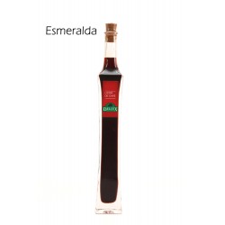 Botella de licor de sabores formato "Esmeralda"