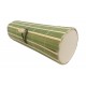 Baúl de madera mimbre beige-verde largo empresa