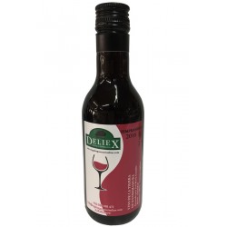 Vino Deliex miniatura 18,7 cl de Extremadura 100% para empresa