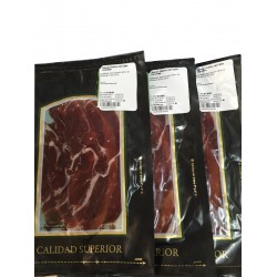 Lote de 10 sobres de jamón de cebo cortado a máquina
