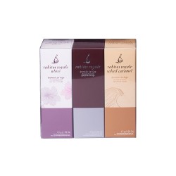Lote de 3 cajas variadas Rabitos Royale bombones de higo regalo de empresa