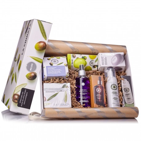 Estuche de regalo con cosméticos naturales para mujer