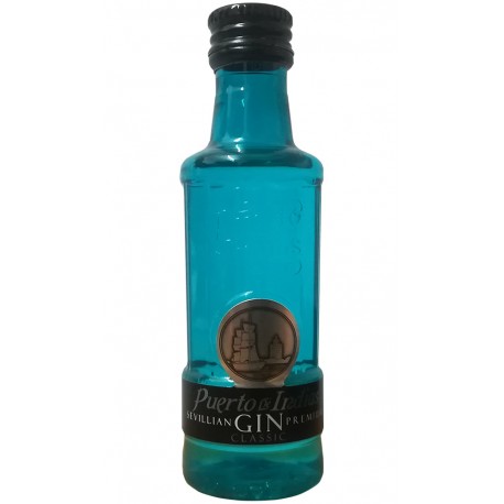 Ginebra Classic Puerto de Indias azul 50 ml para empresas