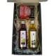 Estuche empresas con pimentón de la vera, aceite y vinagre para navidad