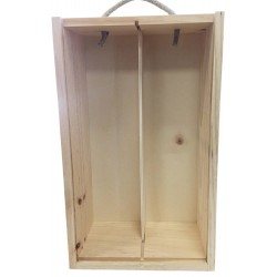 Caja de madera mediana