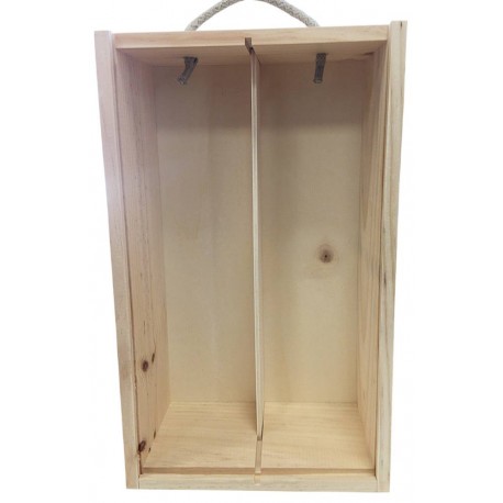 Caja de madera mediana