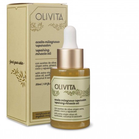 Aceite Milagroso hidratación y reparación ecológica Olivita