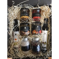 Cesta con productos Gourmet Mediano 3