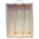 Caja madera grande con lote gourmet para empresa