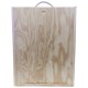 Caja madera grande con lote gourmet para empresa