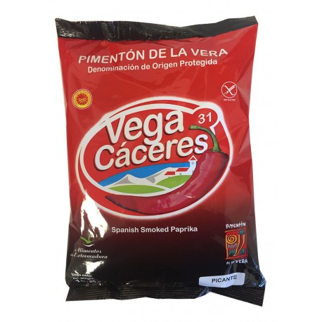Saco 1 kg Pimentón Ahumado Picante de la Vera