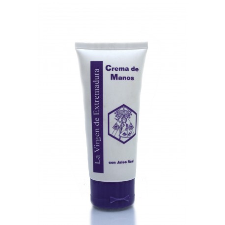 Tubo con crema de manos a base de jalea real