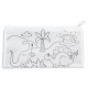 Estuche con ceras dinosaurios