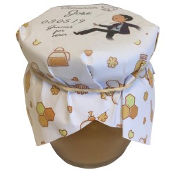 Miel Personalizable con Almendras 100 g Profesionales