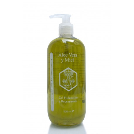 Gel regenerante a base de Aloe Vera y Miel
