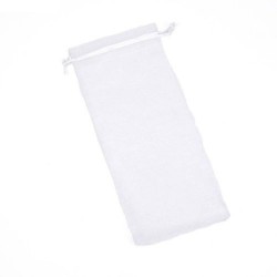 Bolsa de organza ( 12 x 27 )