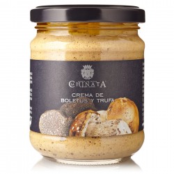 Tarro de paté crema de Boletus y Trufa 180gr La Chinata