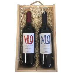 Vinos rioja para regalar en estuche de madera