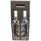 Estuche con dos botellas de vino para regalar
