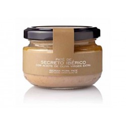 Tarro paté de Secreto Ibérico con Aceite de Oliva Virgen Extra 120 gr