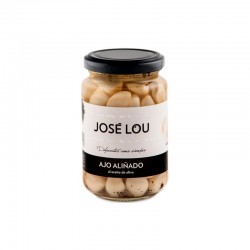 Ajo aliñado al aceite de oliva