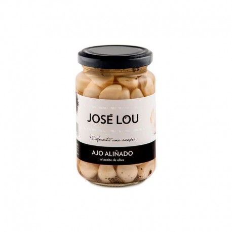 Ajo aliñado al aceite de oliva