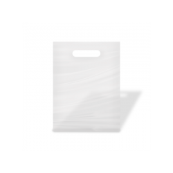 Bolsa blanca para guardar regalos