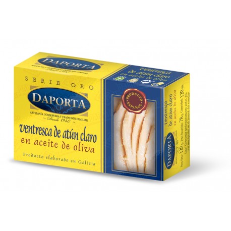 Ventresca de atún blanco en aceite de oliva