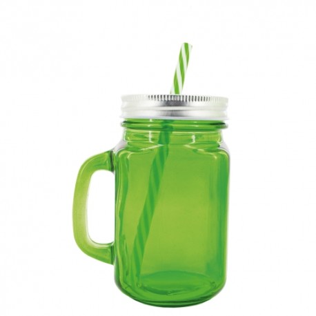 Jarra Verde para coctelería