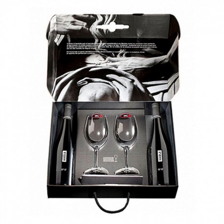 Estuche Habla Nº 17 con copas Riedel.