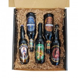Estuche 5 cervezas Sevebrau.
