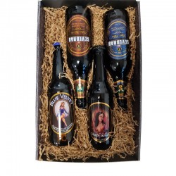 Estuche Cervezas Artesanas Sabores Variados.