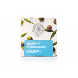 Mascarilla Facial Purificante con AOVE Ecológico, Hamamelis e Hiedra - La Chinata