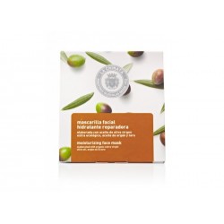 Mascarilla Facial Hidratante Reparadora con AOVE Ecológico, Aceite de Argán y Tara - La Chinata