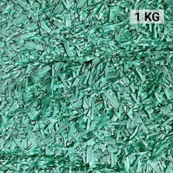 Virutas de papel para rellenar regalos 1 KG color amarillo