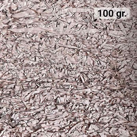 Virutas de papel para rellenar regalos 100 gr. color verde agua