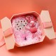 Virutas de papel para rellenar regalos 1 KG color rosas